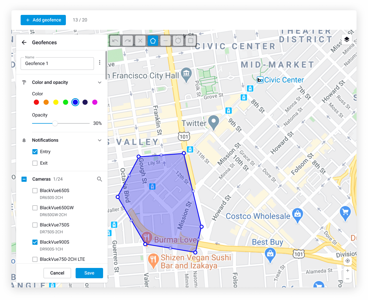 Fleeta GPS tracking
